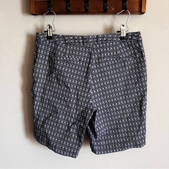 Mario Serani Italy Women’s Comfort Stretch Blue Bermuda Shorts Size 12 - Picture 6 of 7